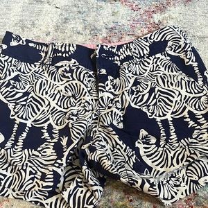 Lilly zebra print shorts